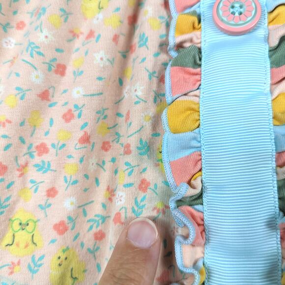 Matilda Jane Top Girls Size 10 Yellow Floral - Picture 4 of 7